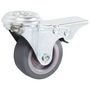 Voir la diapositive 4 : VIDAXL 16 pcs Roulettes pivotantes a trou de boulon 50 mm