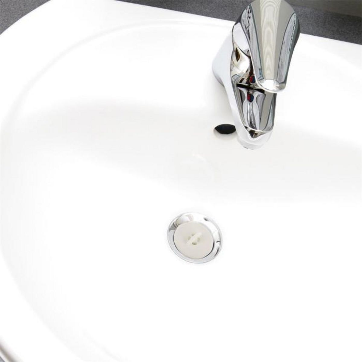 Paris Prix Attrape Cheveux pour Évier  Silicone  4cm Blanc