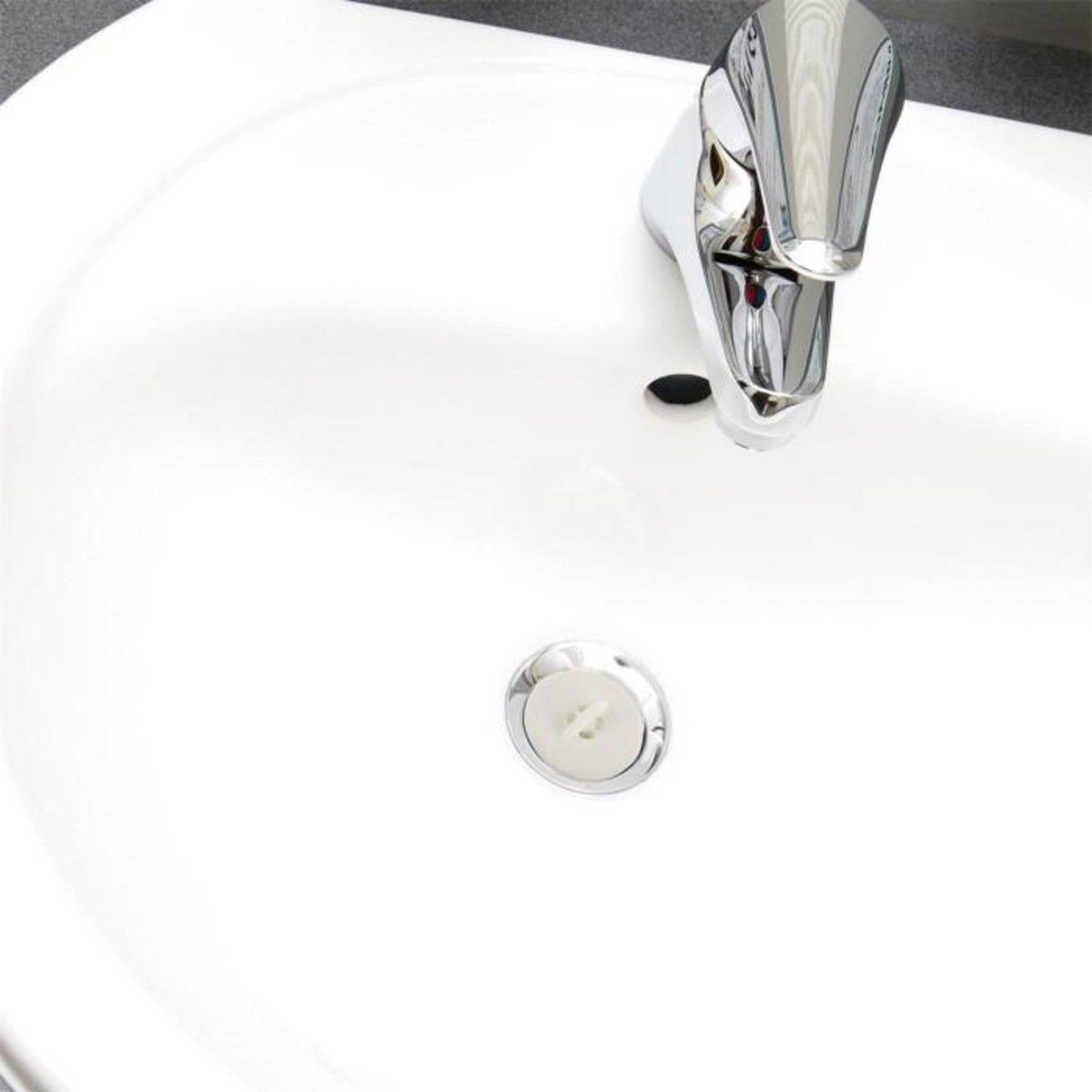 Paris Prix Attrape Cheveux pour Évier  Silicone  4cm Blanc