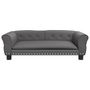 Voir la diapositive 3 : VIDAXL Lit pour chien gris 95x55x30 cm similicuir