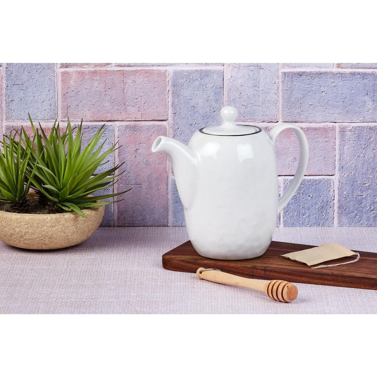 BJORN Théière PURE 150cl - Blanc Neige