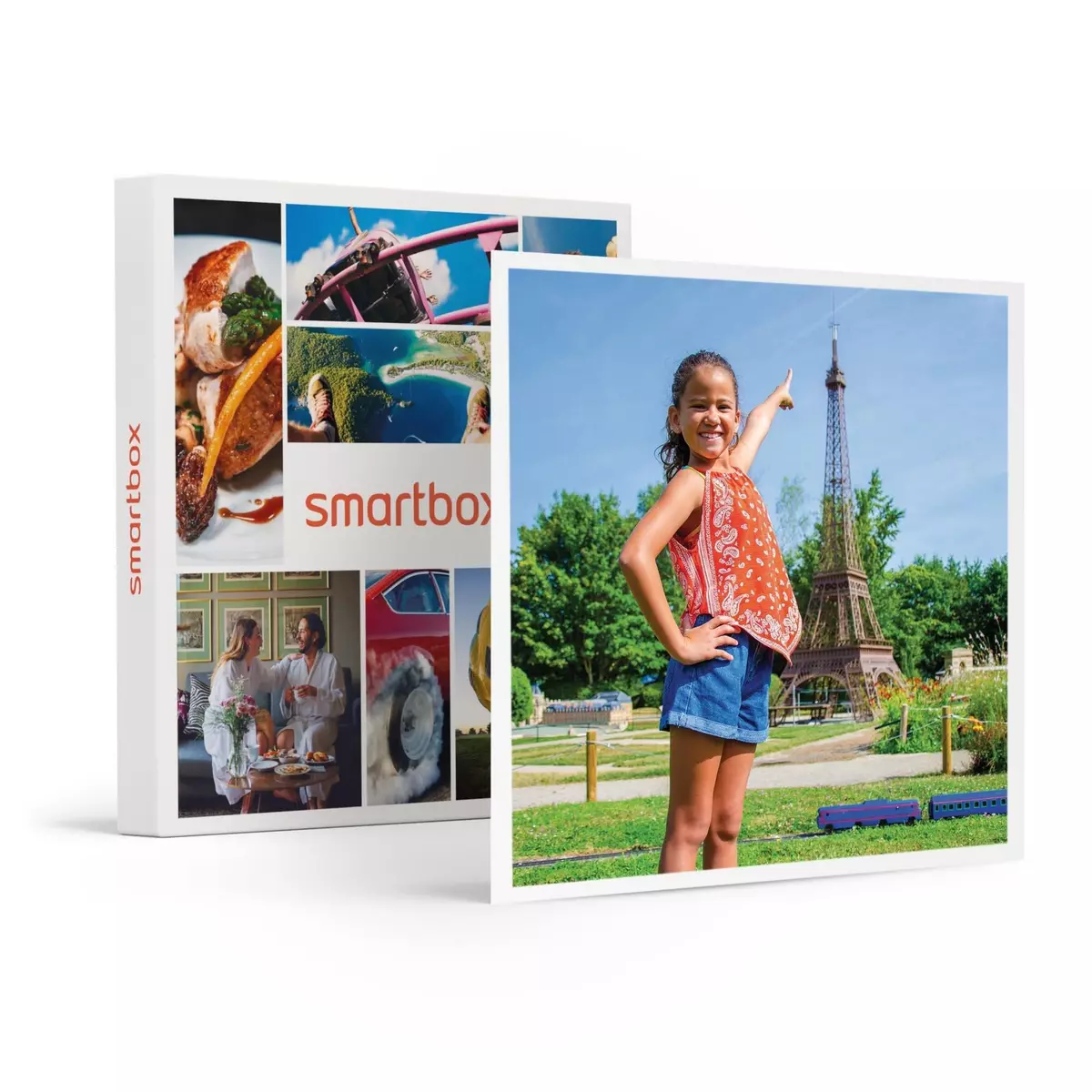 Smartbox Aventure et découverte en famille : entrée au parc France Miniature pour 1 adulte et 2 enfants - Coffret Cadeau Multi-thèmes