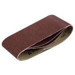 KREATOR Lot de 3 bandes de ponçage - grain 40 - 100 x 610 mm