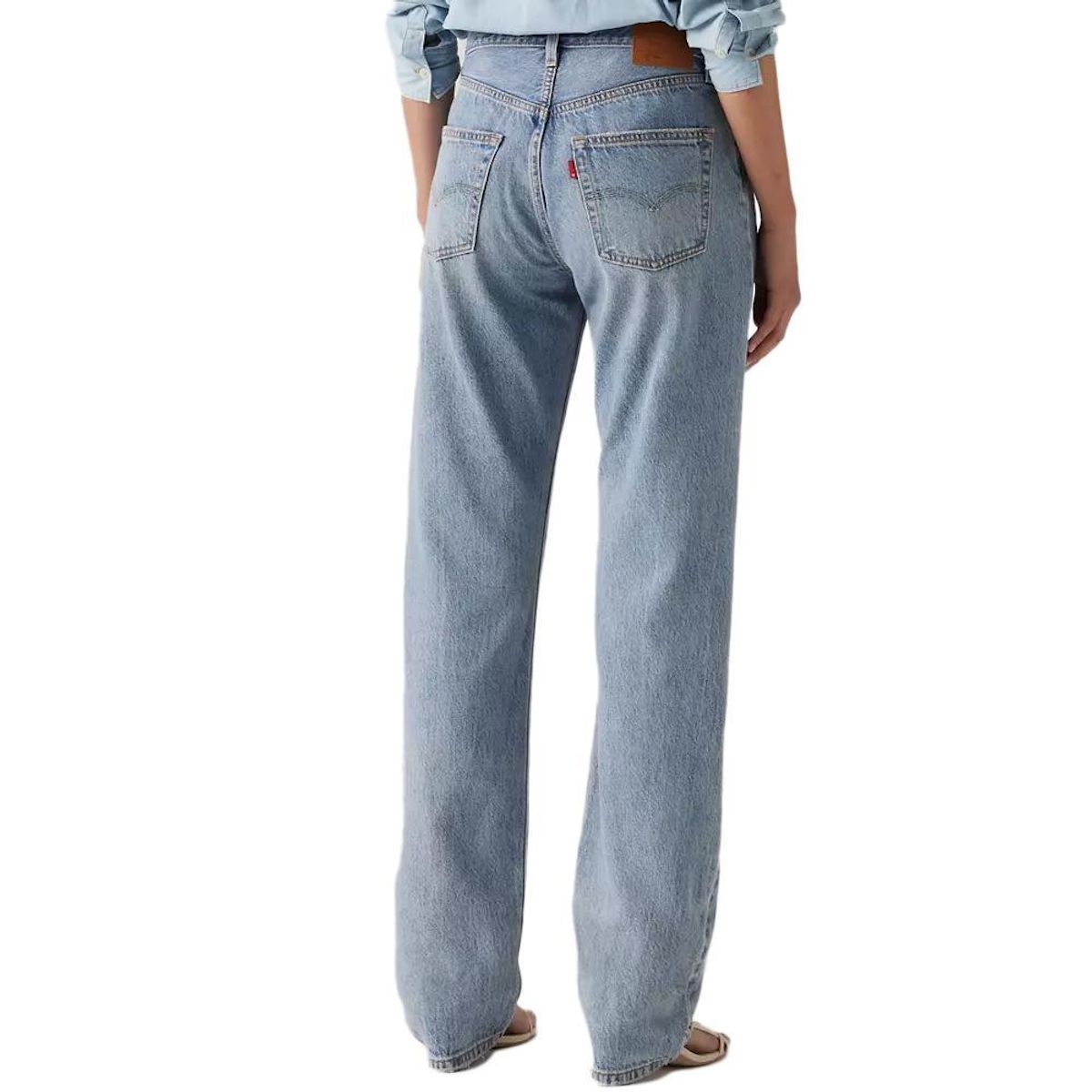 Levi's Jean 501 90s  Clair Délavé Femme Levi's   W25