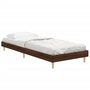 Voir la diapositive 5 : VIDAXL Cadre de lit sans matelas chene marron 75x190cm bois ingenierie
