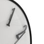 Voir la diapositive 2 : ATMOSPHERA Horloge Murale Relief  Edgar  35cm Blanc