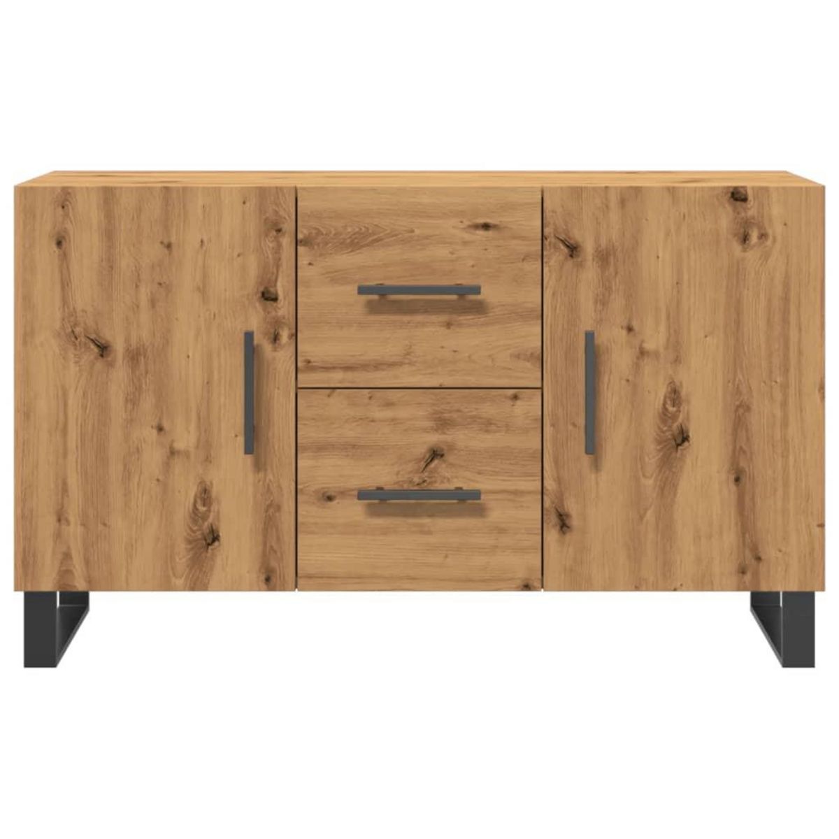 VIDAXL Buffet chene artisanal 100x36x60 cm bois d'ingenierie