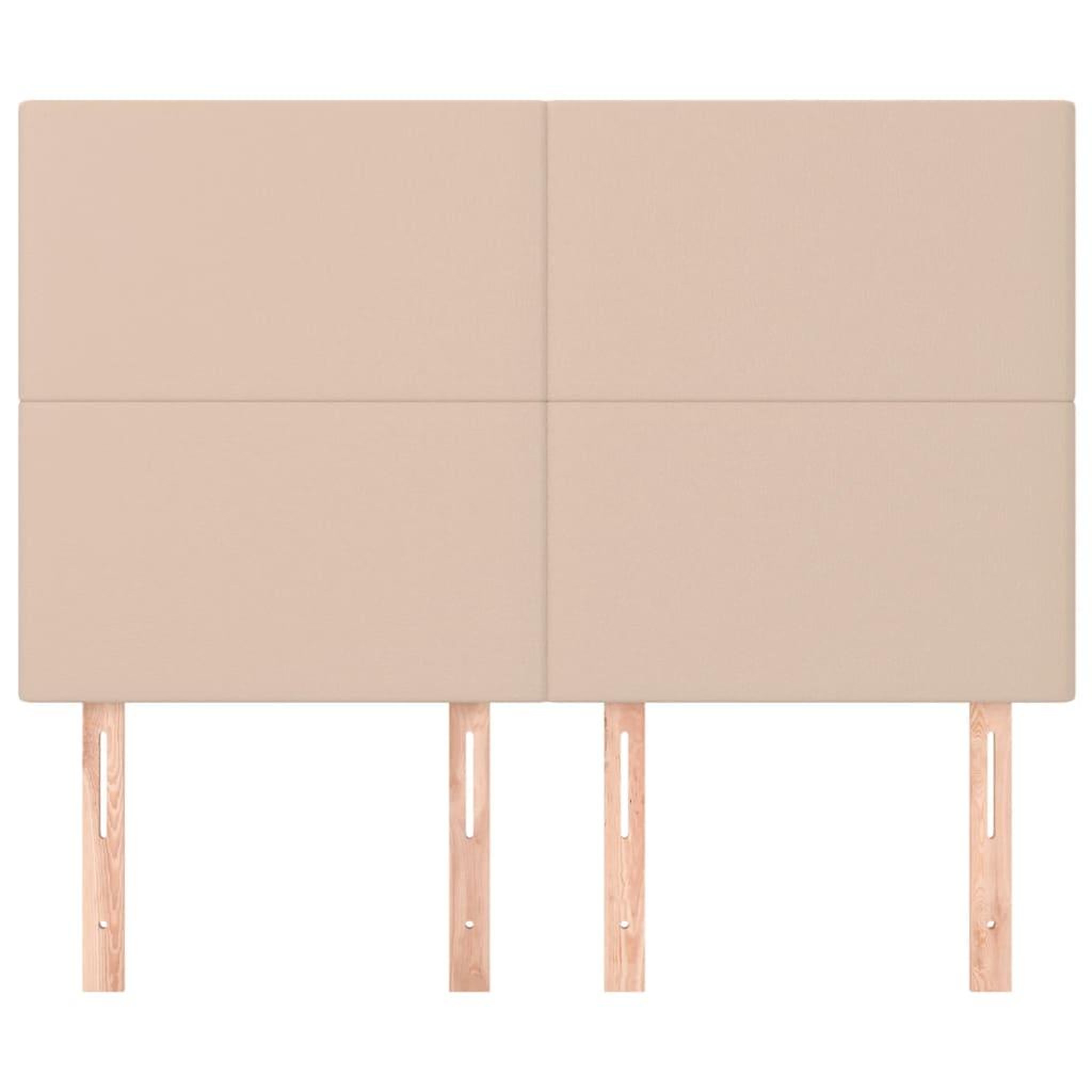 Voir la diapositive 3 : VIDAXL Tetes de lit 4 pcs Cappuccino 72x5x78/88 cm Similicuir