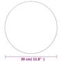 Voir la diapositive 6 : VIDAXL Miroir rond sans cadre 30 cm Verre
