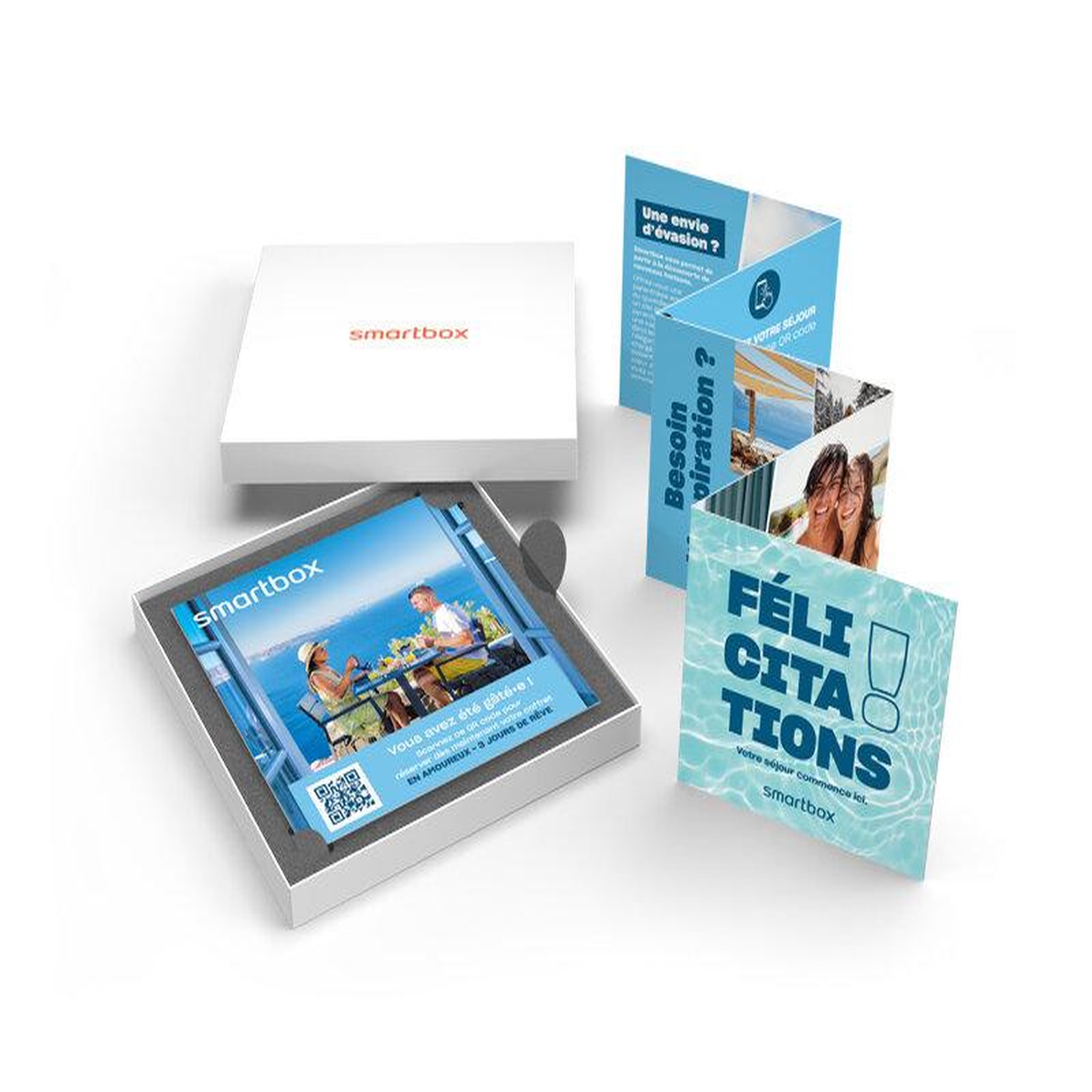 Voir la diapositive 2 : Smartbox En amoureux - 3 jours de rêve - Coffret Cadeau Séjour