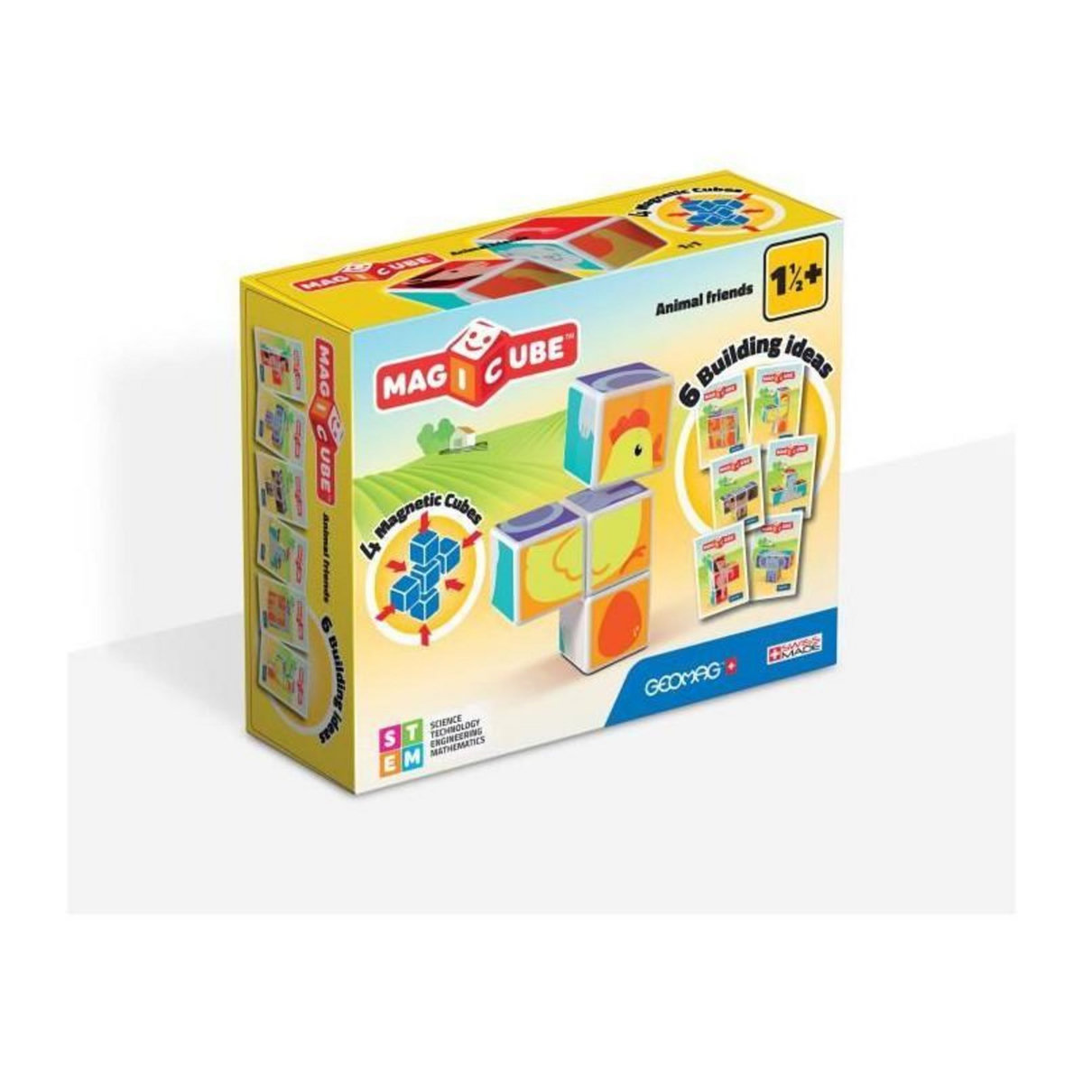 Giochi Preziosi MAGICUBE Animaux Amis (4 Cubes)