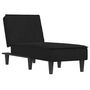 Voir la diapositive 2 : VIDAXL Chaise longue noir velours