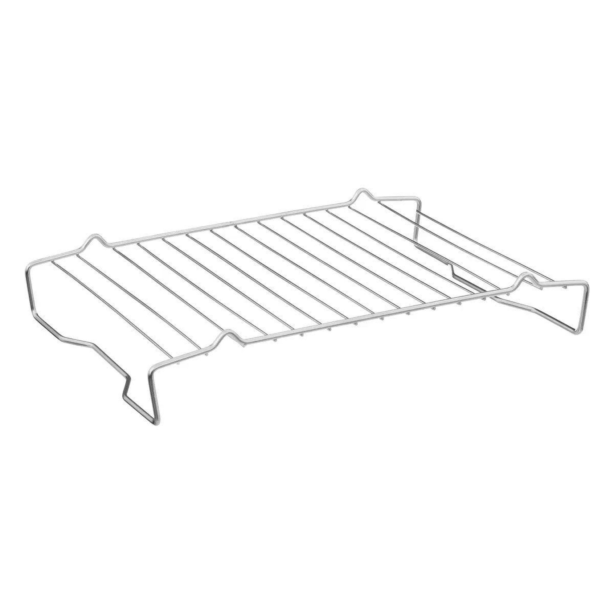 Voir la diapositive 4 : FIVE Plat à four avec grille  rôtir  39cm argent