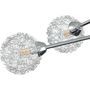 Voir la diapositive 4 : VIDAXL Plafonnier avec abat-jour en maille metallique pour 5 LED G9