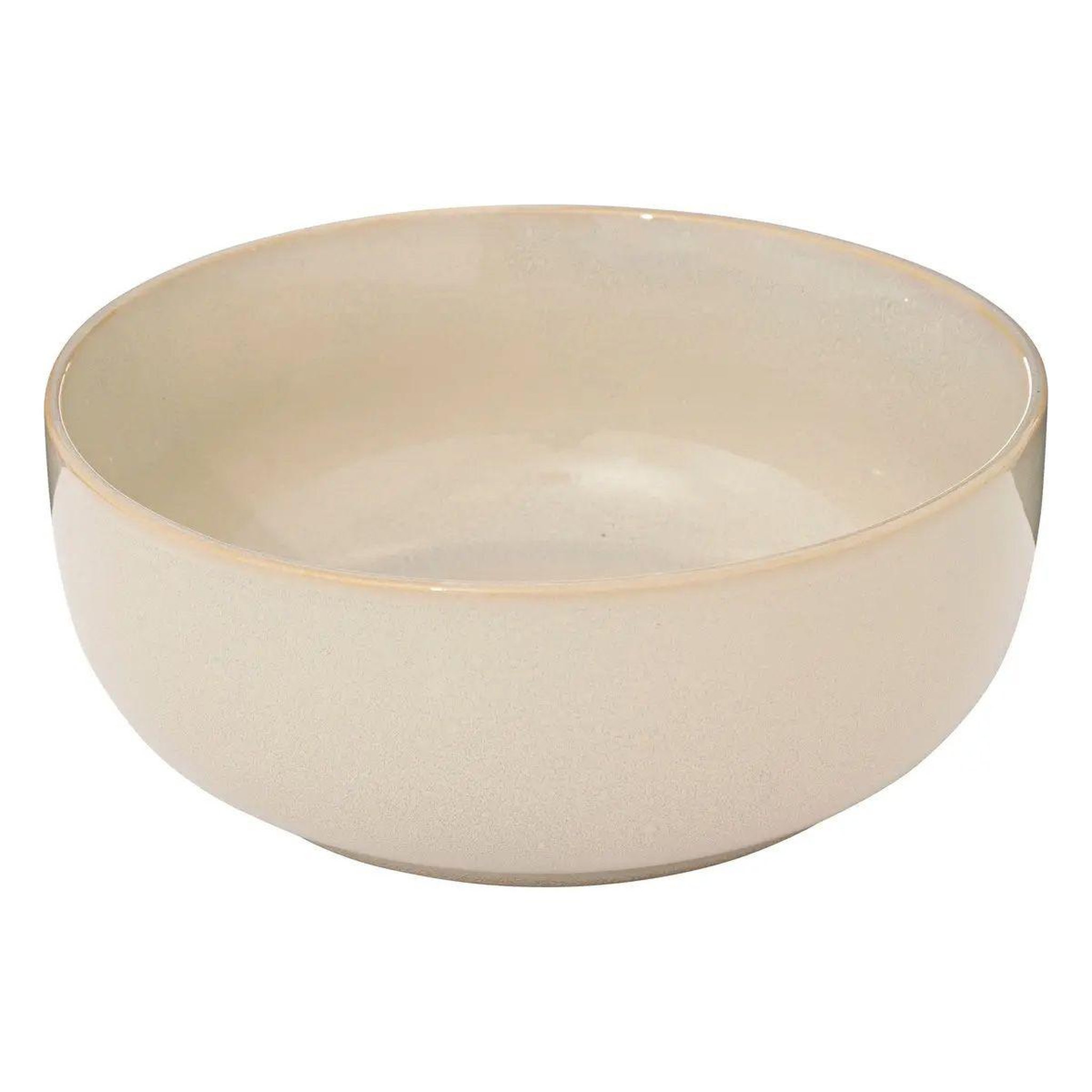 SECRET DE GOURMET Saladier en céramique  terre inconnue  22cm beige