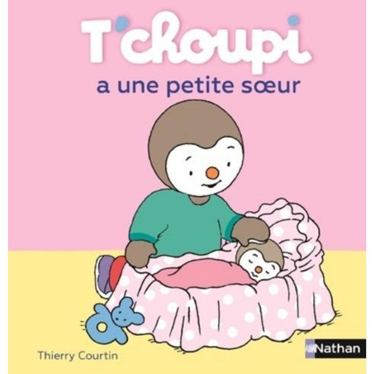 T'CHOUPI, L'AMI DES PETITS TOME 16 : T'CHOUPI A UNE PETITE SOEUR, Courtin Thierry