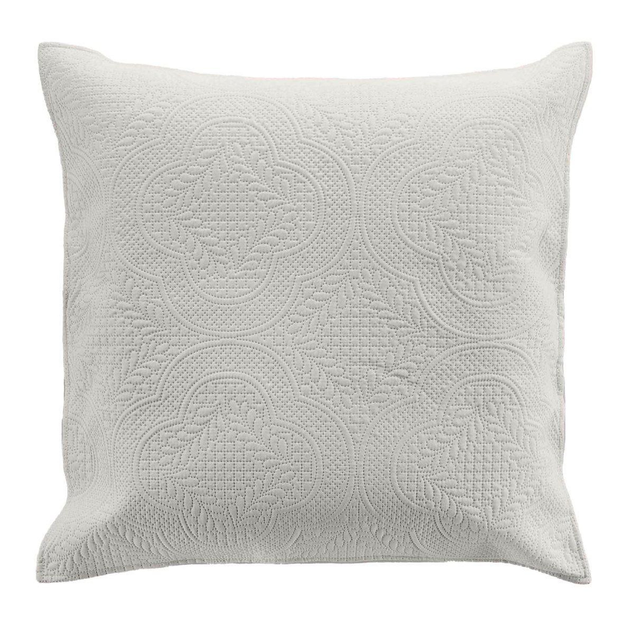 Douceur d'Intérieur Housse de coussin  romane  60x60cm lin