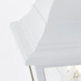 Voir la diapositive 4 : BRILLIANT Lampadaire extérieur - BRILLIANT - NISSIE - Blanc - Métal/Verre - 1xE27 60W - IP44