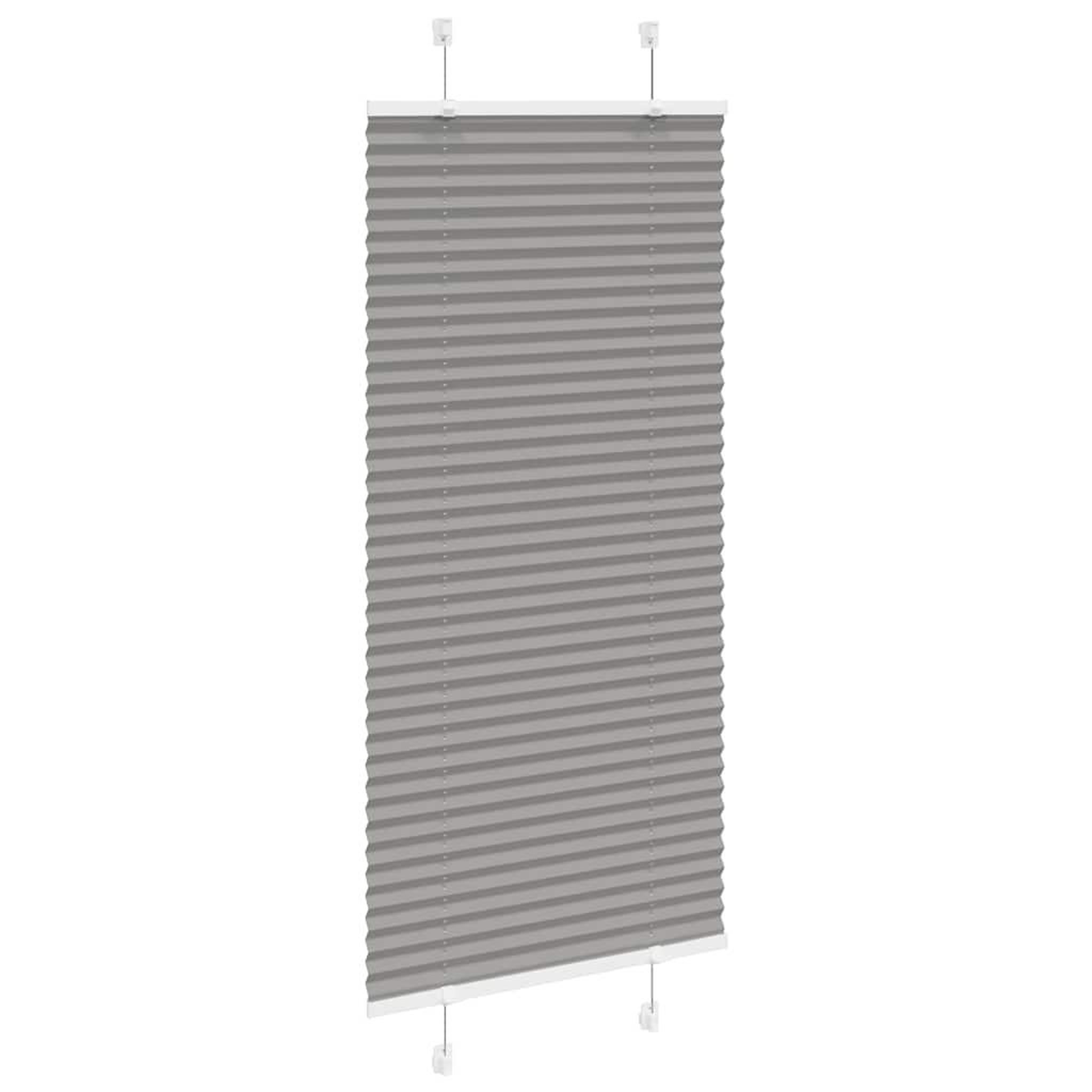 Voir la diapositive 3 : VIDAXL Store plisse anthracite 65x100 cm largeur du tissu 64,4 cm
