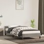 Voir la diapositive 1 : VIDAXL Cadre de lit sans matelas gris clair 100x200 cm velours