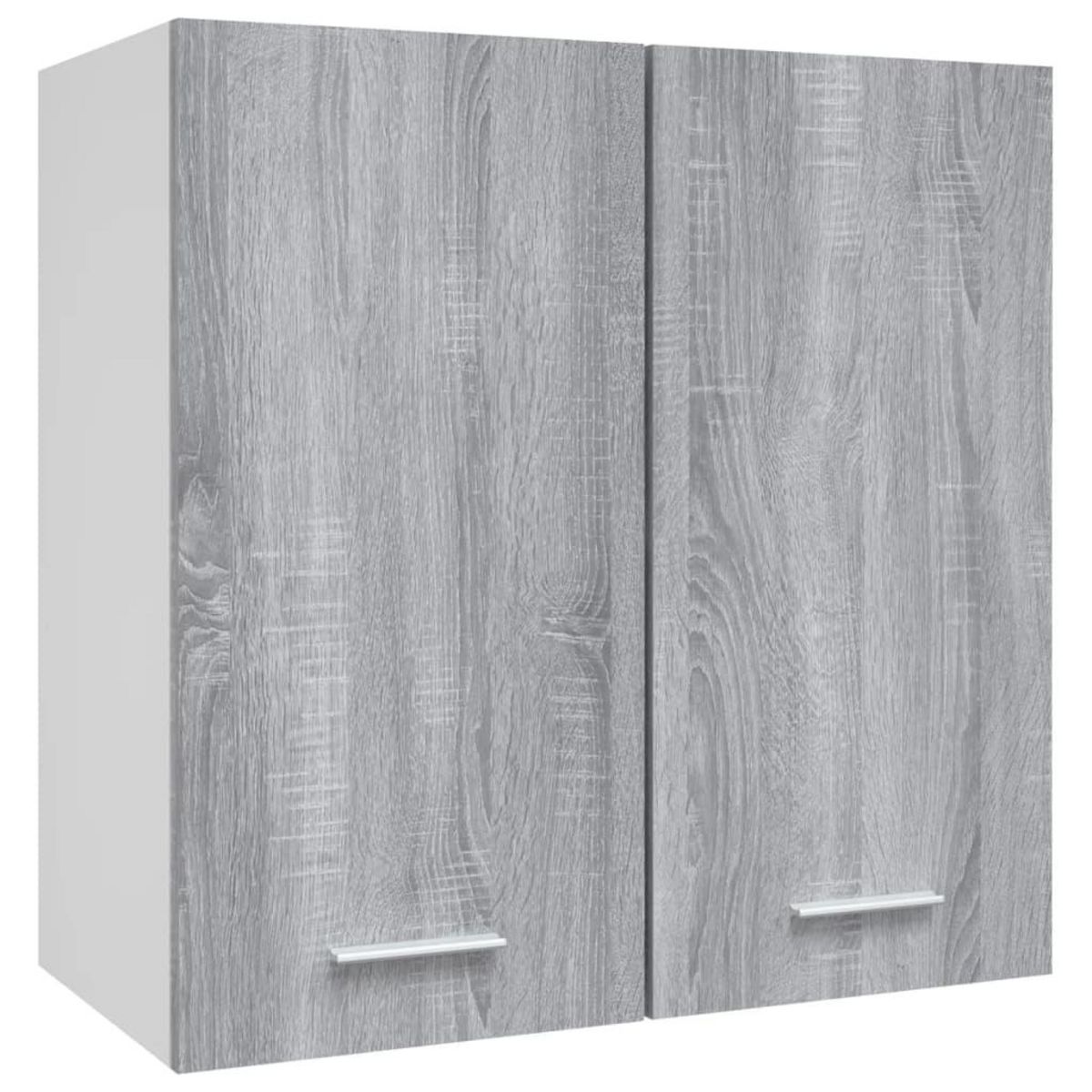 VIDAXL Armoire suspendue Sonoma gris 60x31x60 cm Bois d'ingenierie