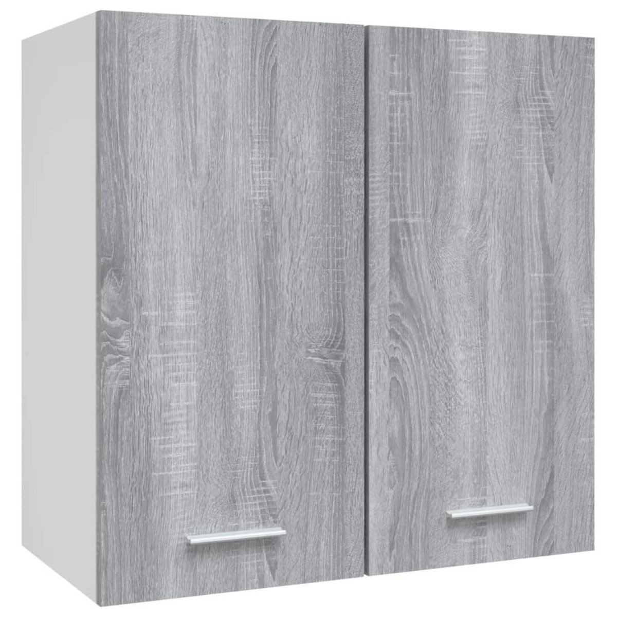 VIDAXL Armoire suspendue Sonoma gris 60x31x60 cm Bois d'ingenierie