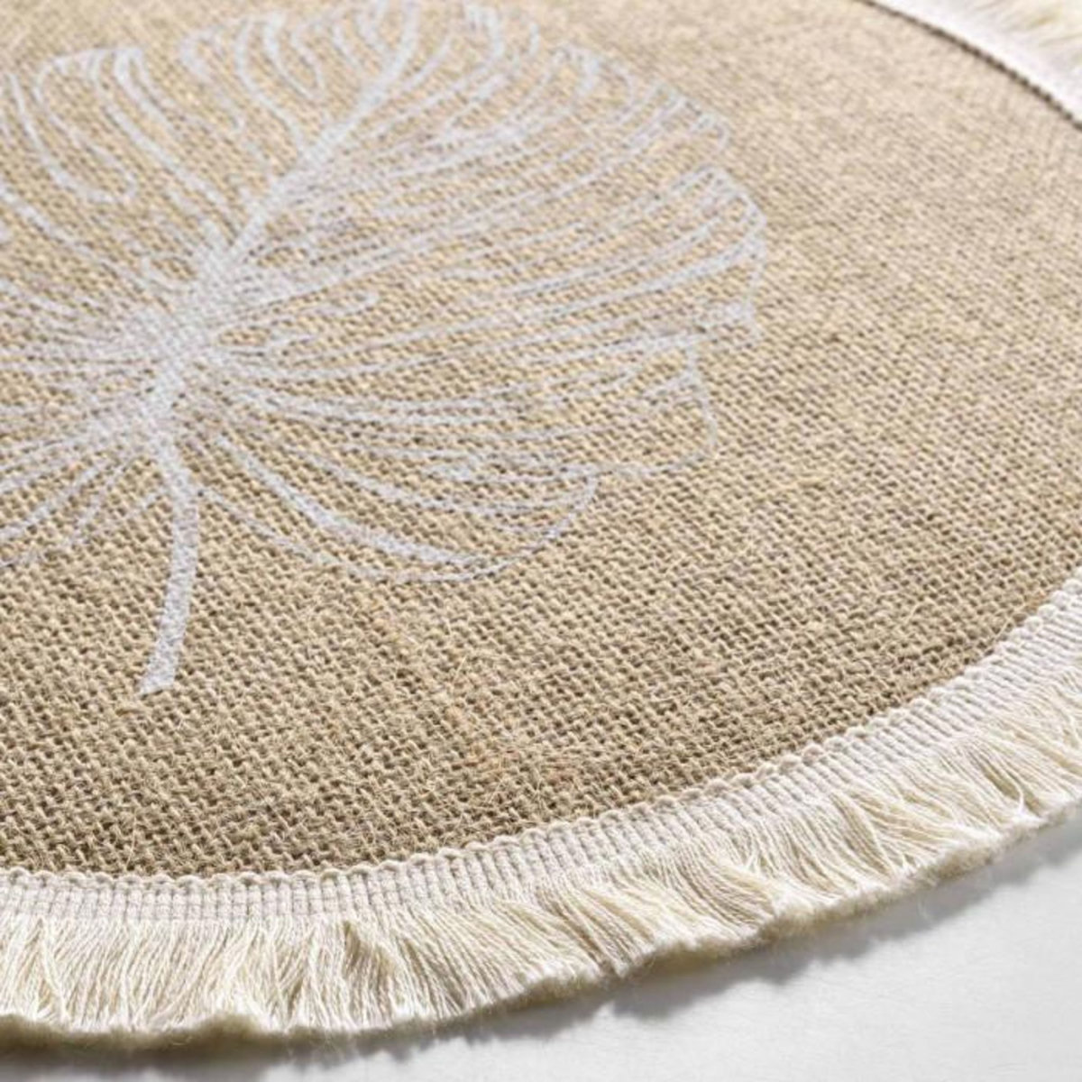 Paris Prix Set de Table Rond en Jute  Mogador  38cm Naturel