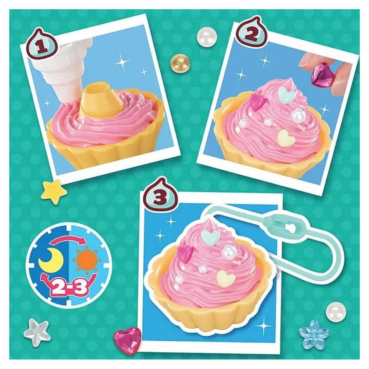 Aquabeads Pati-School-Le kit de décoration Rose