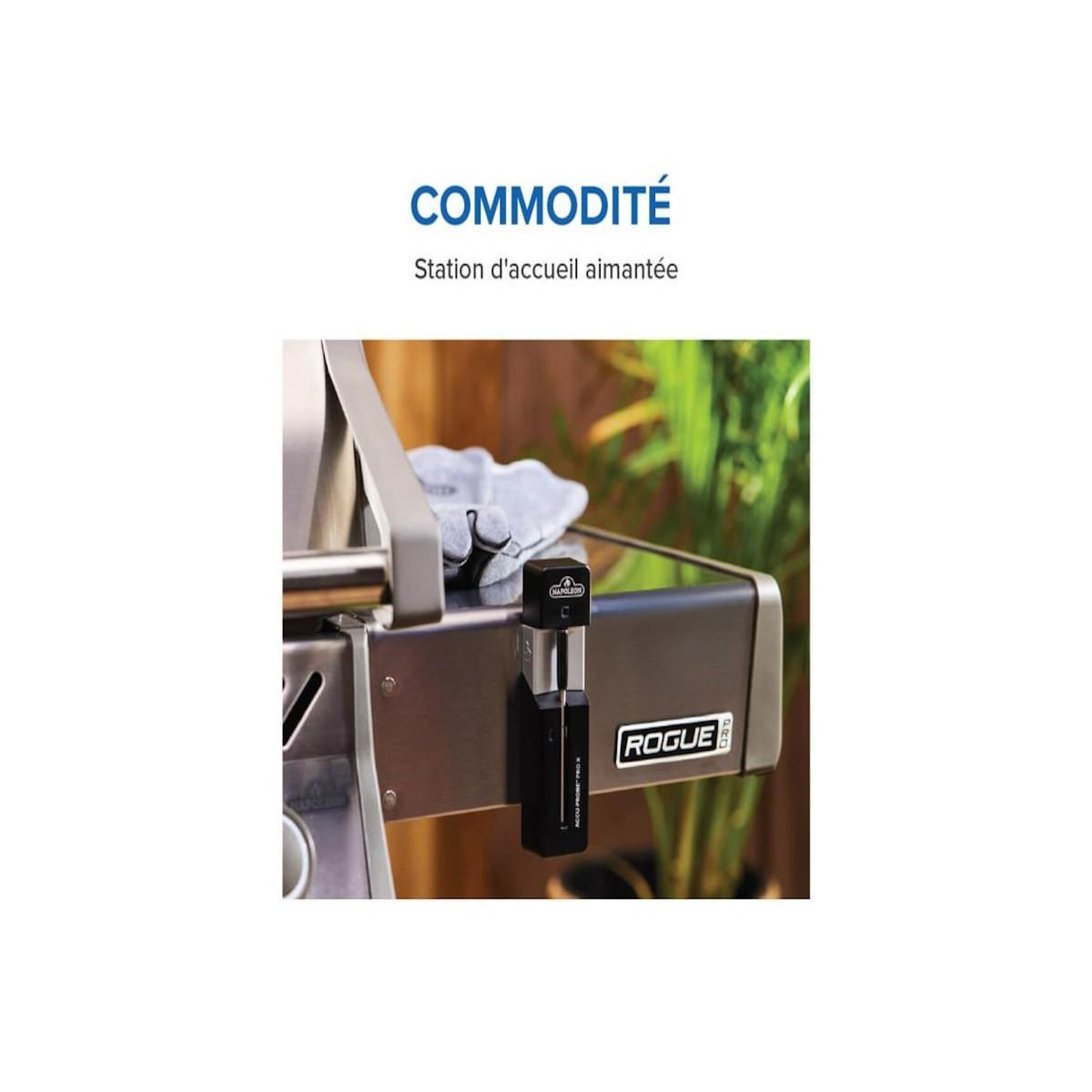 NAPOLEON Thermomètre wifi et bluetooth Accu-Probe - Napoléon