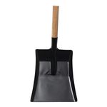 WERKAPRO Pelle à cendre en métal et manche bois WERKA PRO. Coloris disponibles : Noir