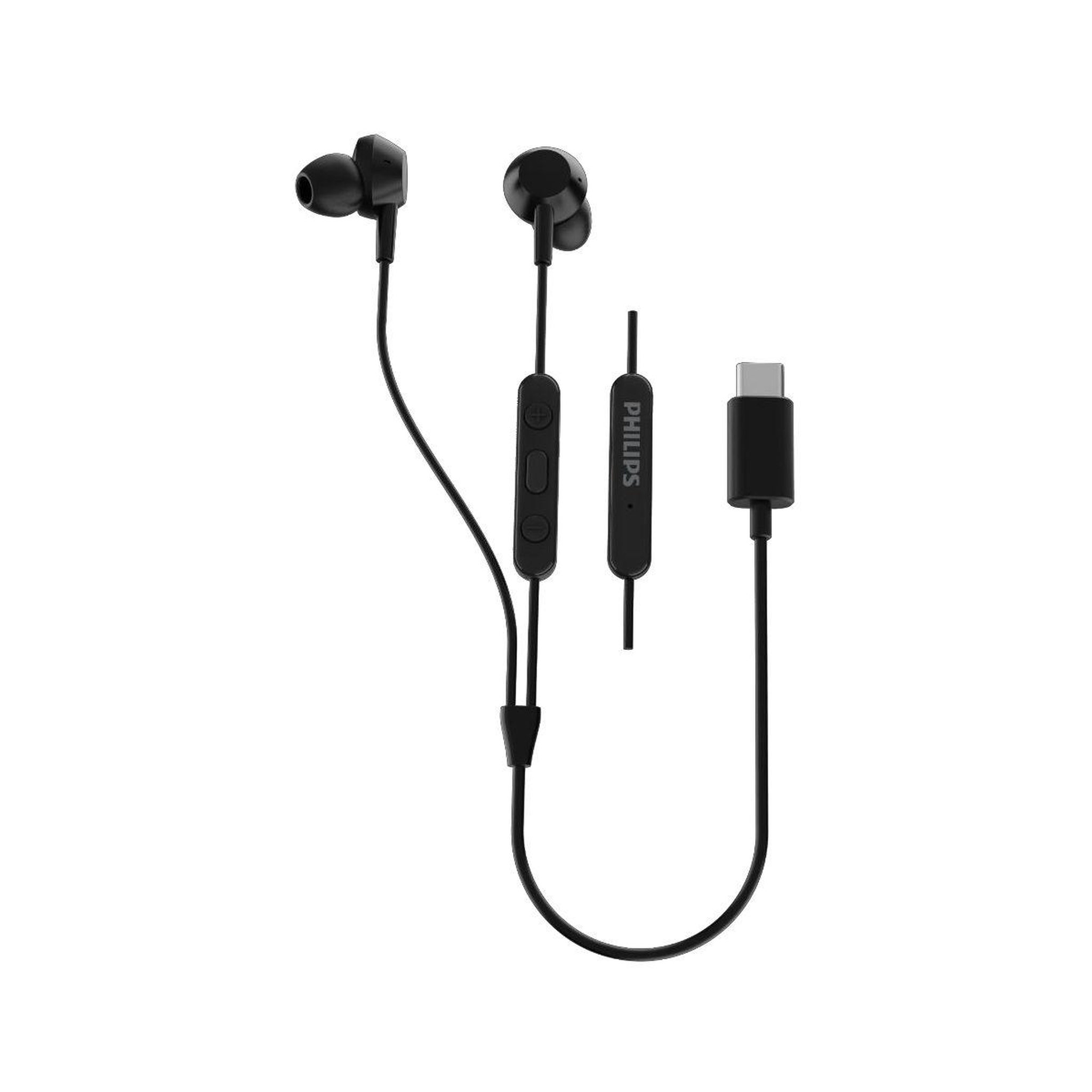 Voir la diapositive 3 : Philips Ecouteurs TAE5008BK Noir