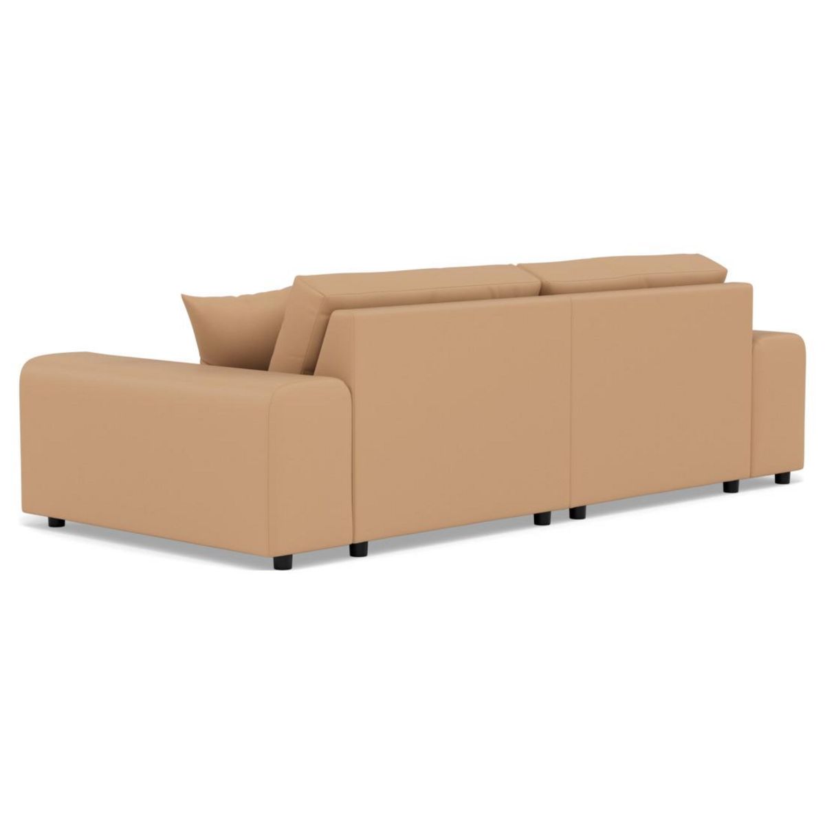 LISA DESIGN Garance - canapé d'angle réversible 4 places en simili