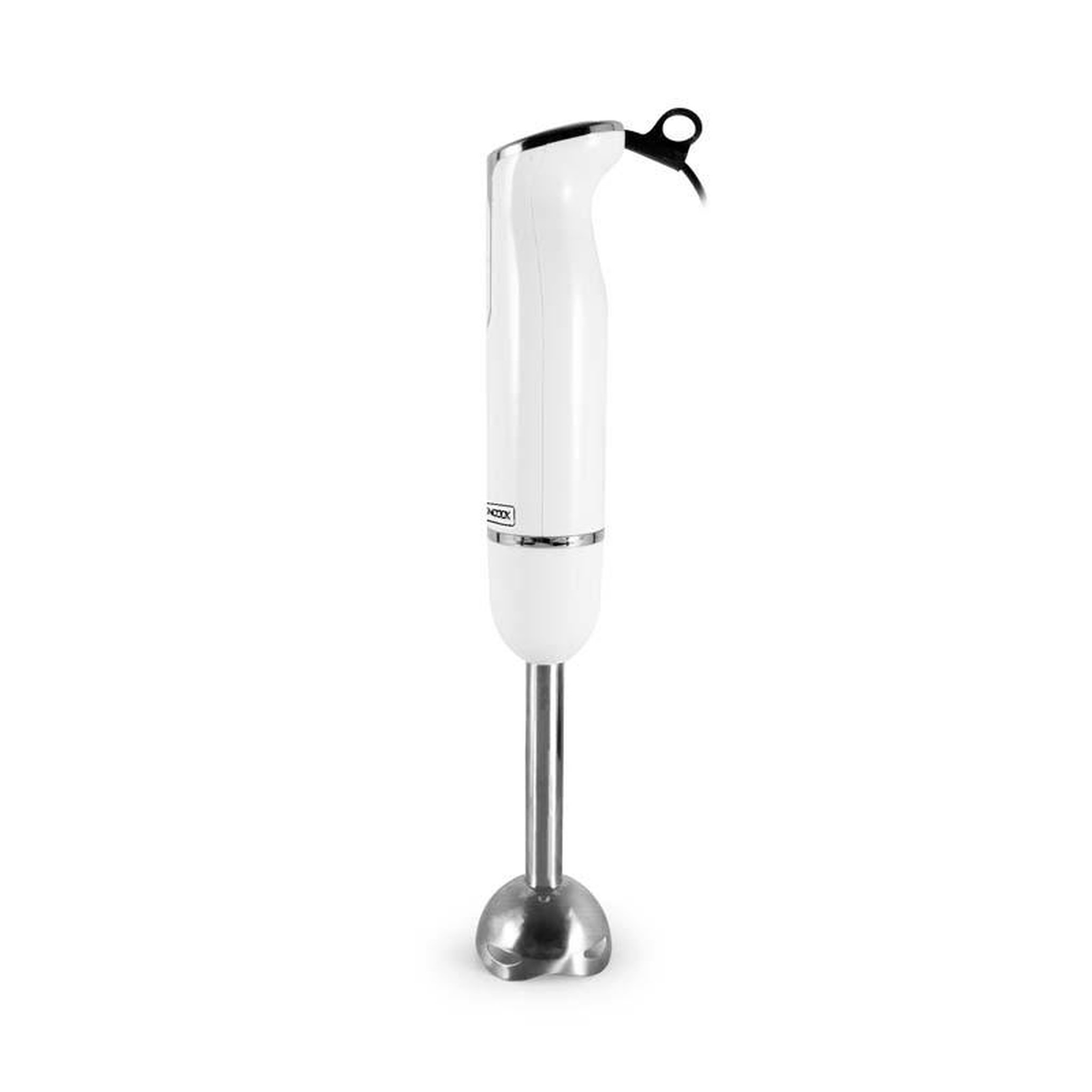 Voir la diapositive 2 : KITCHENCOOK Kitchencook - hand x white - blanc - mixeur plongeant - 600 w - pied inox