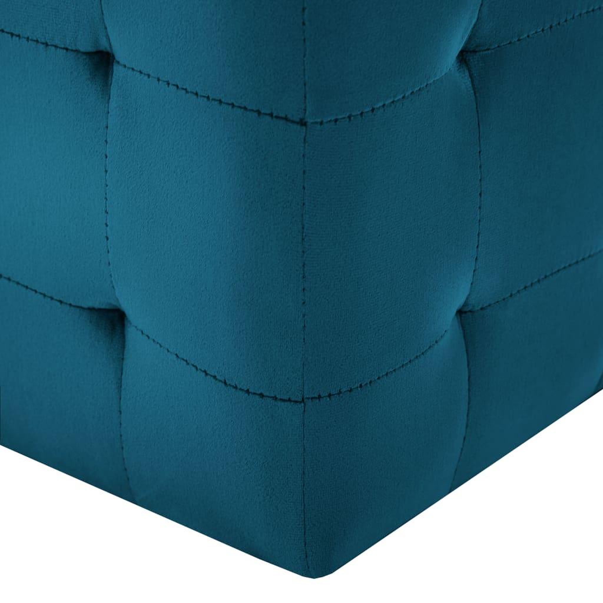 Voir la diapositive 5 : VIDAXL 2 pcs Tables de chevet Bleu 30x30x30 cm Tissu velours