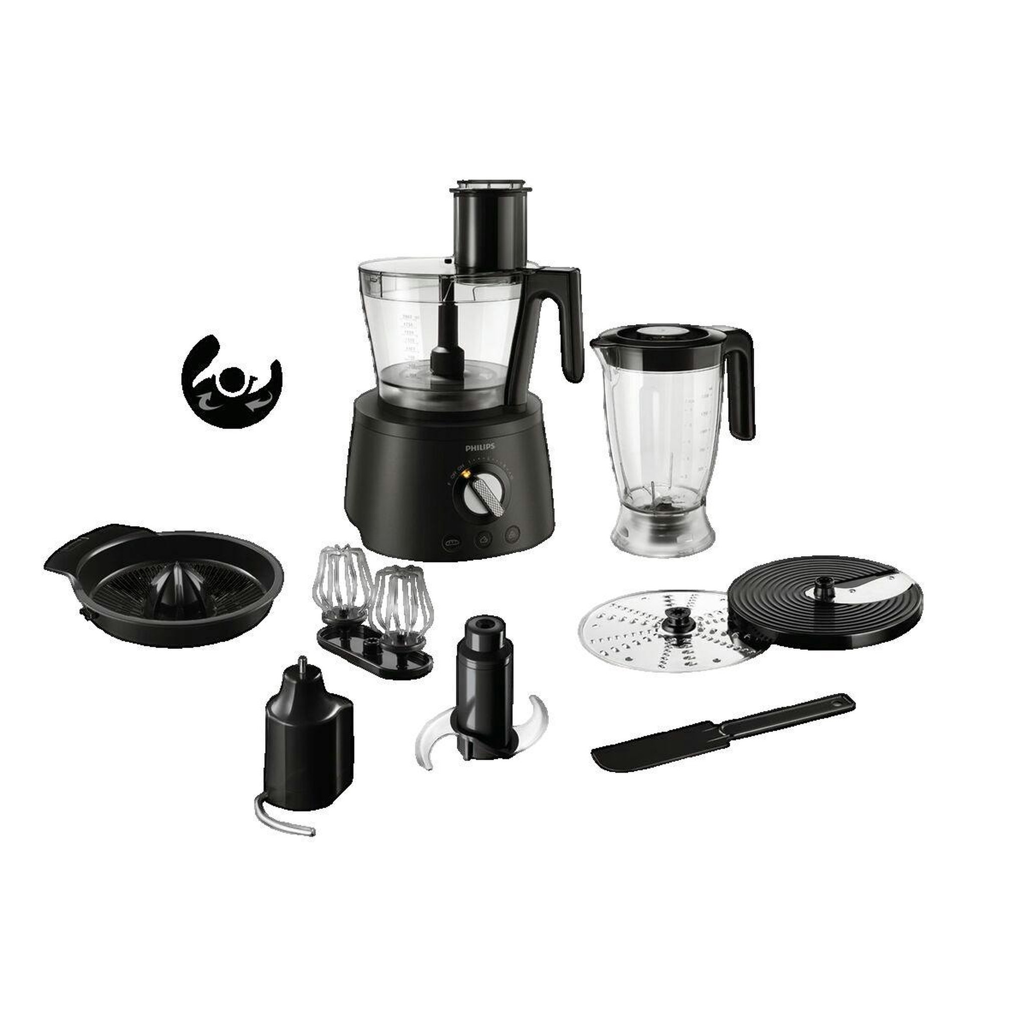 Philips Robot multifonction Philips Avance HR7776/90 avec bol 3,4L