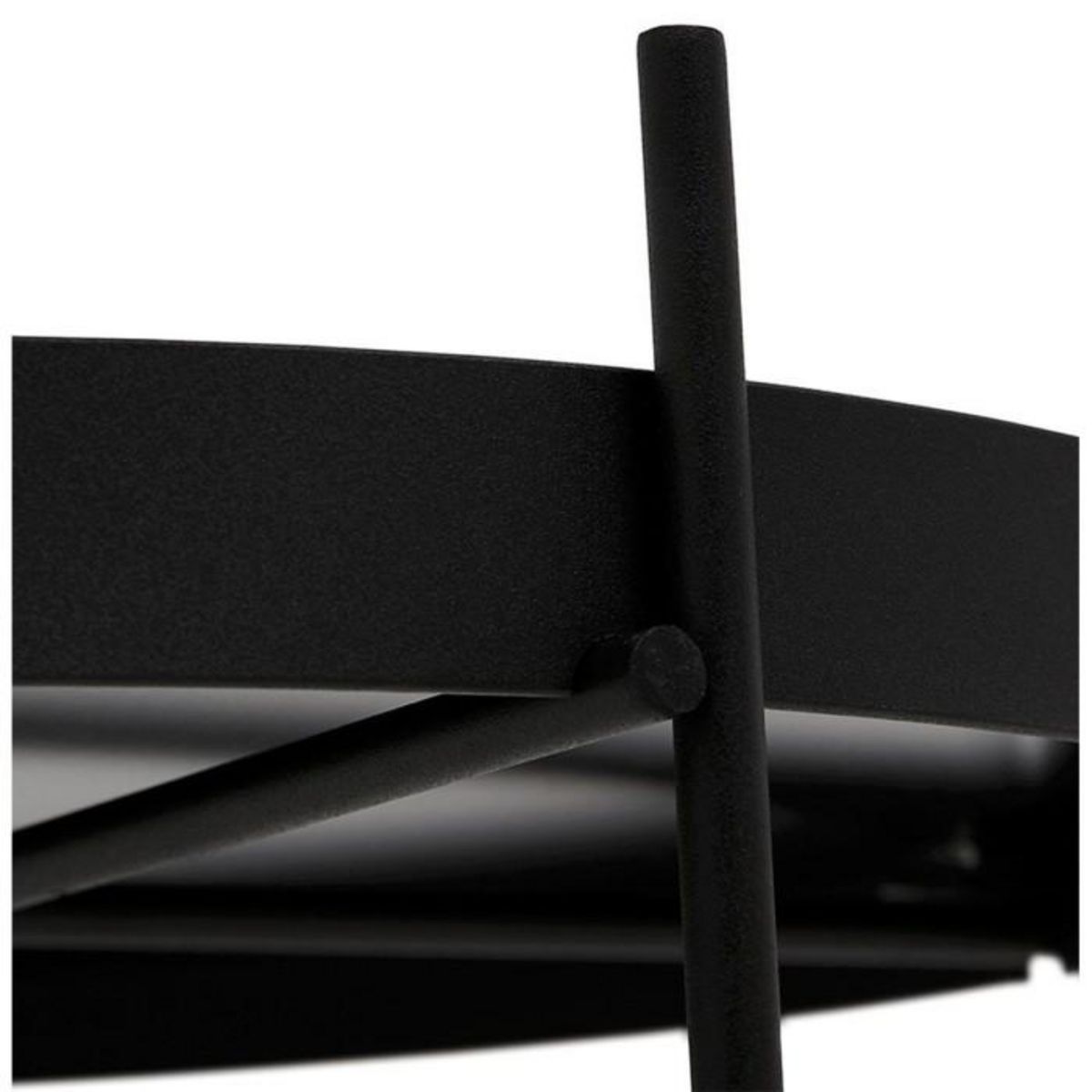 Paris Prix Table Basse Design en Verre  Rona  83cm Noir