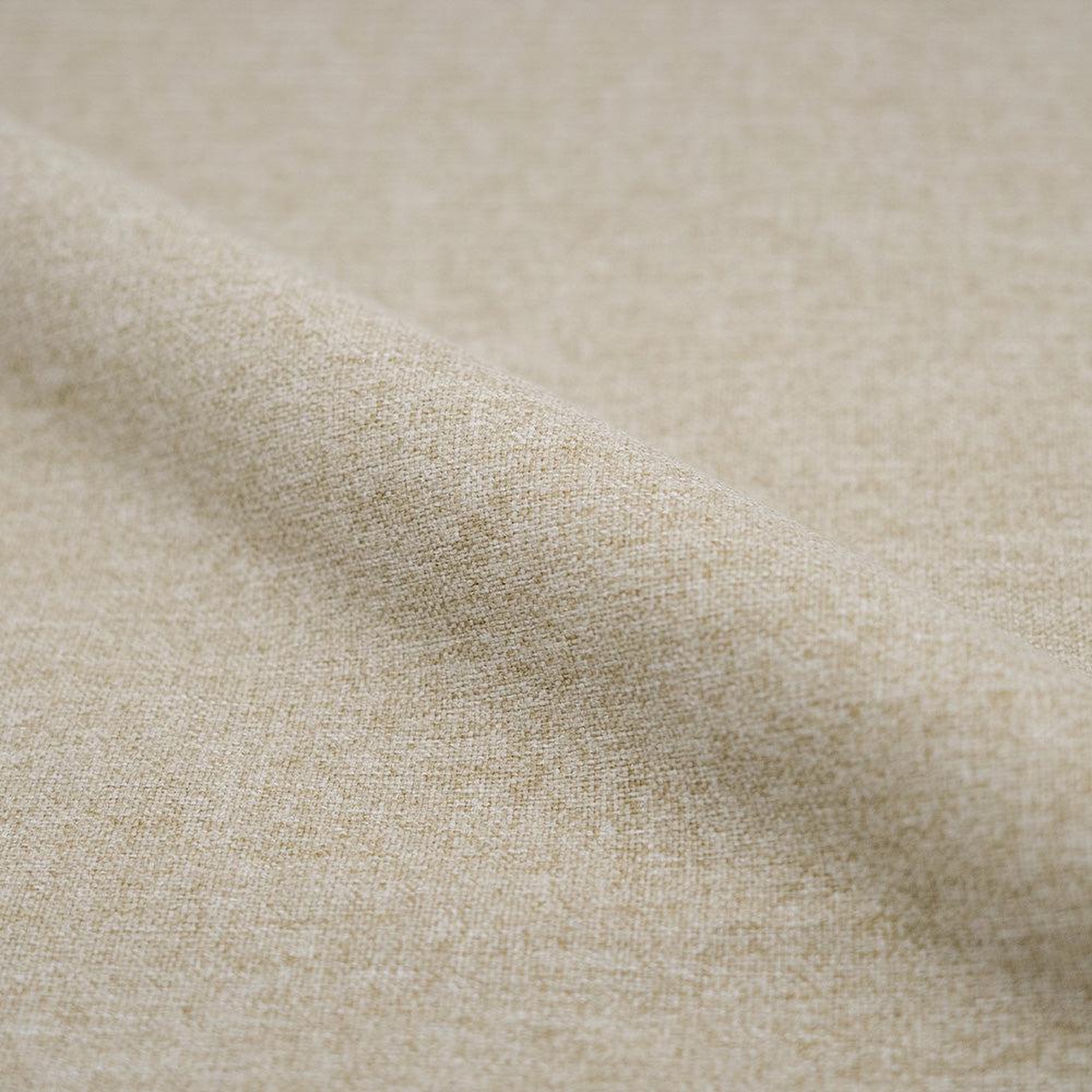 Voir la diapositive 3 : MAISON PAVANE Lot de 2 chaises en tissu beige et bois d'hévéa-josette