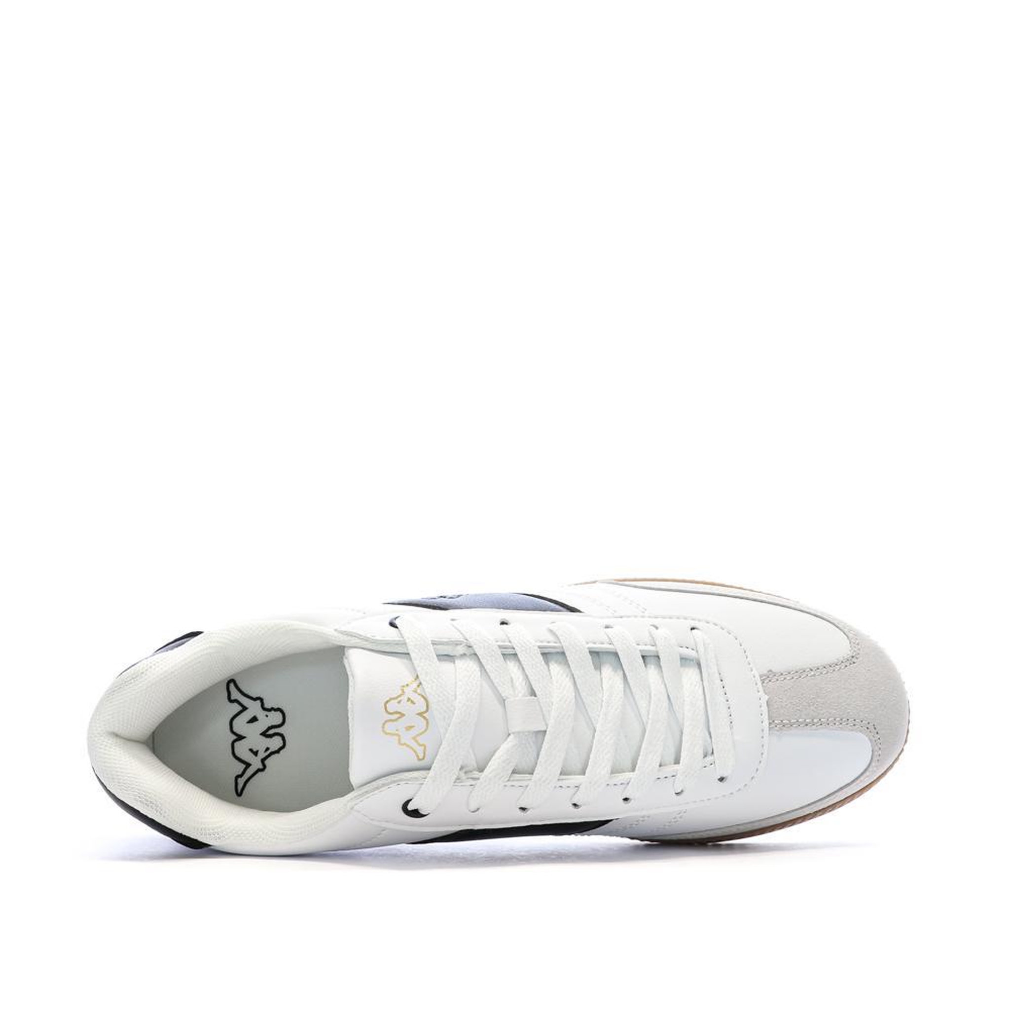 Voir la diapositive 4 : KAPPA Baskets Blanches Homme Kappa Logo Mattea