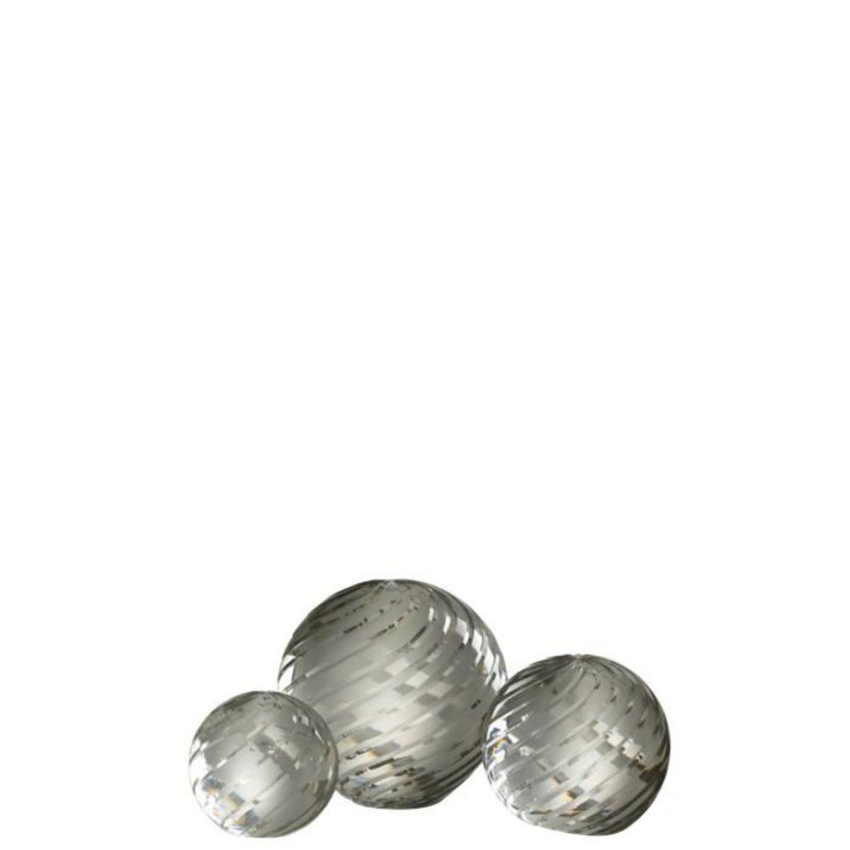 Paris Prix Presse-Papier en Verre  Onde  9cm Transparent