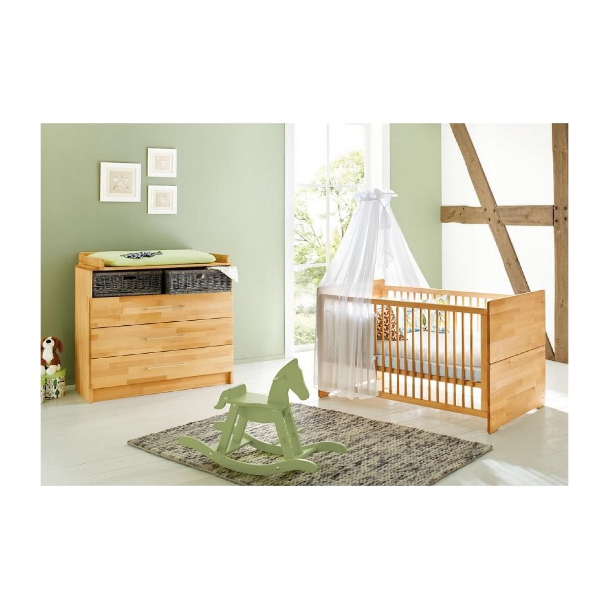 Pinolino Lit bebe Evolutif  Natura L 144 x P 77 x H 80
