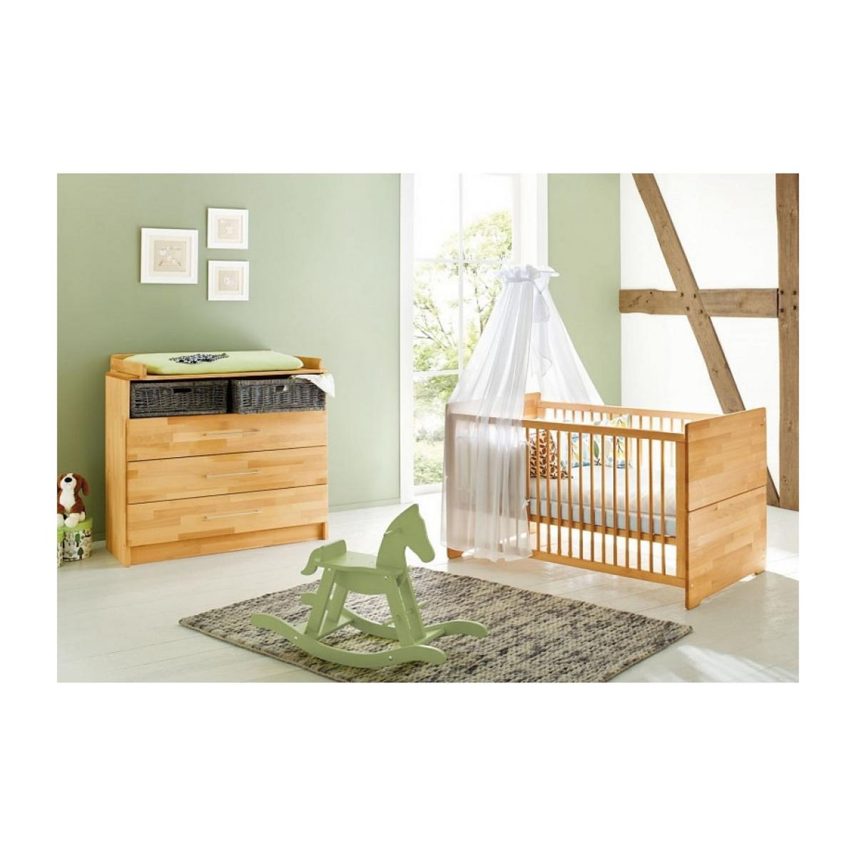 Pinolino Lit bebe Evolutif  Natura L 144 x P 77 x H 80