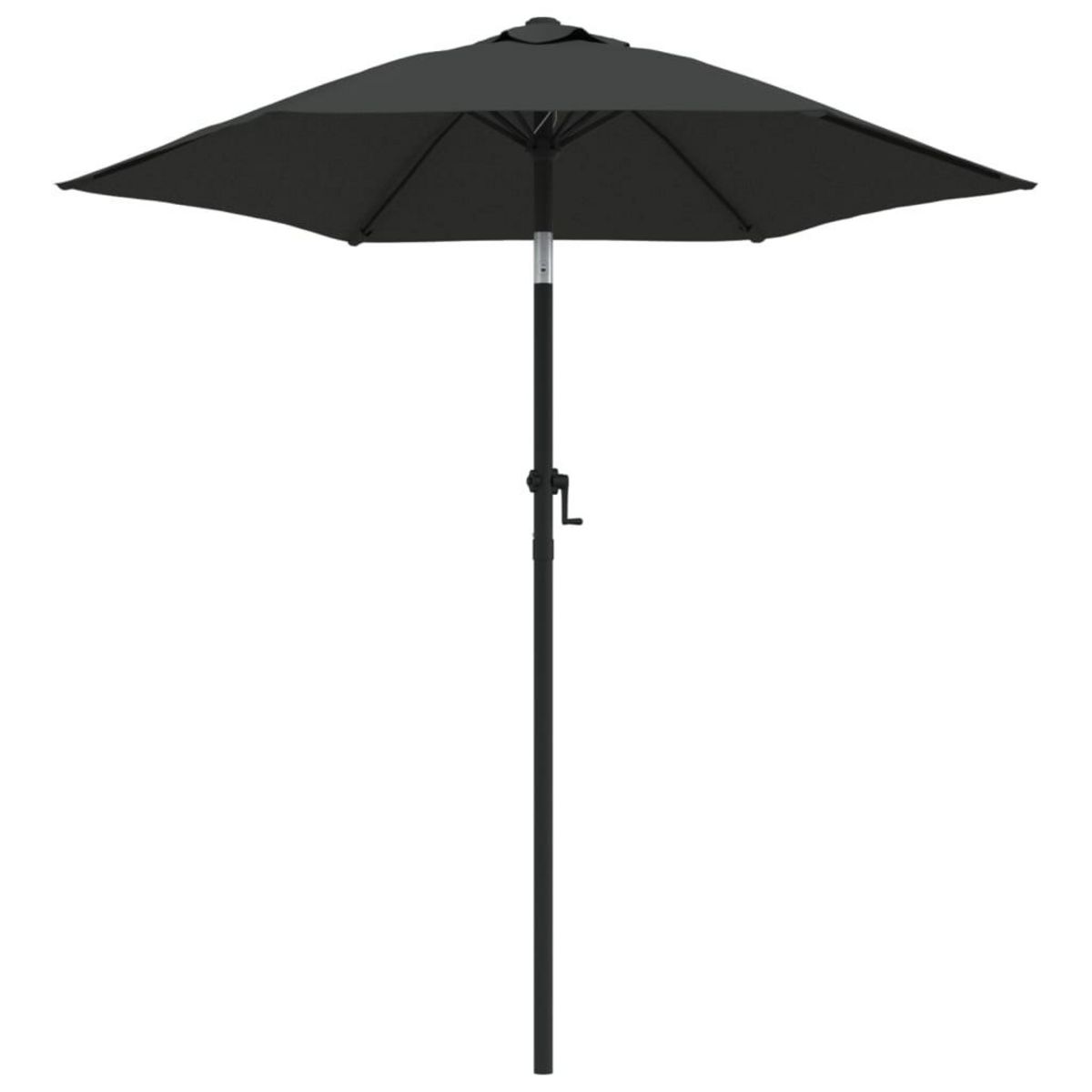 VIDAXL Parasol Anthracite 200x224 cm Aluminium