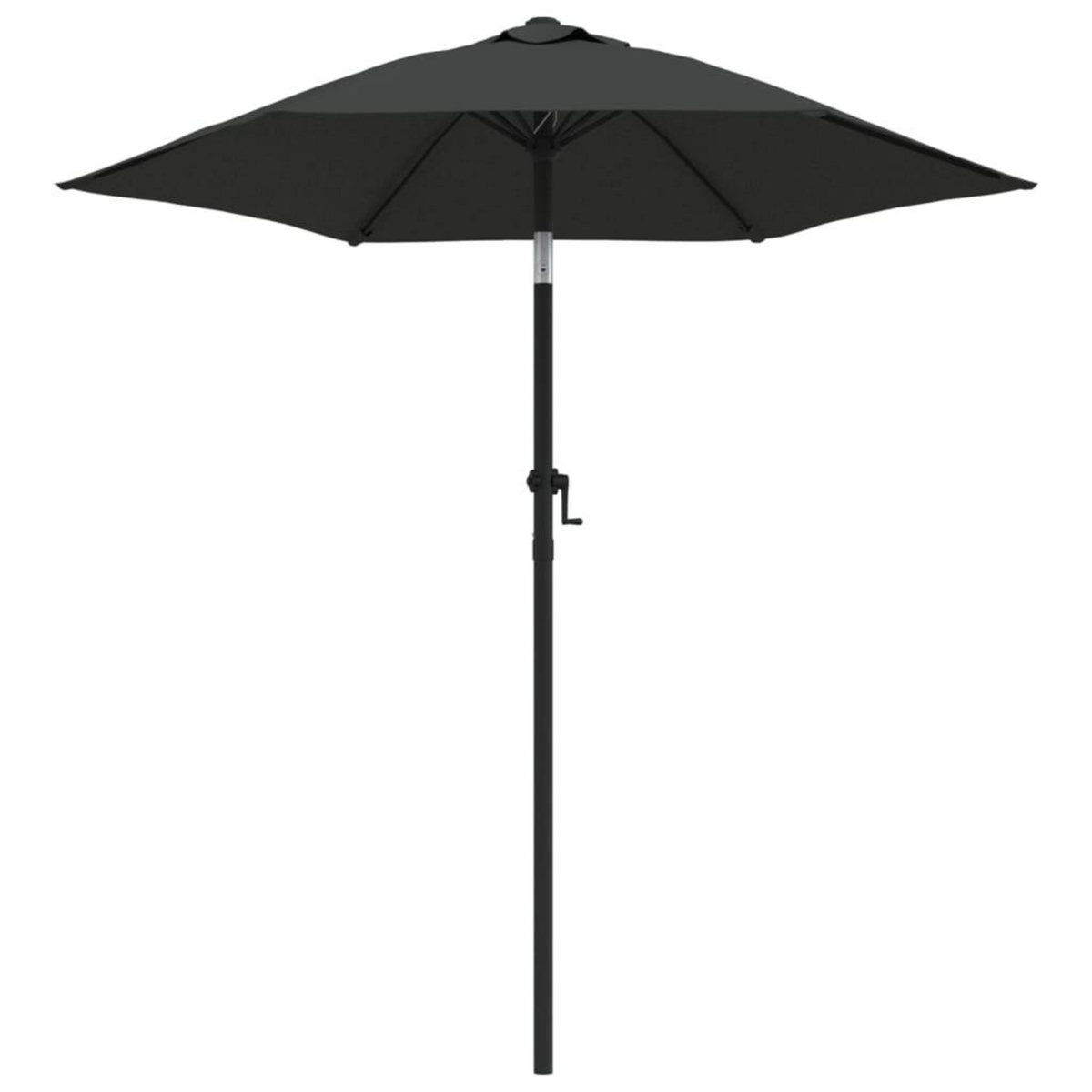 VIDAXL Parasol Anthracite 200x224 cm Aluminium