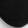 Voir la diapositive 2 : Paris Prix Tapis Uni en Flanelle  Flanou  50x80cm Noir