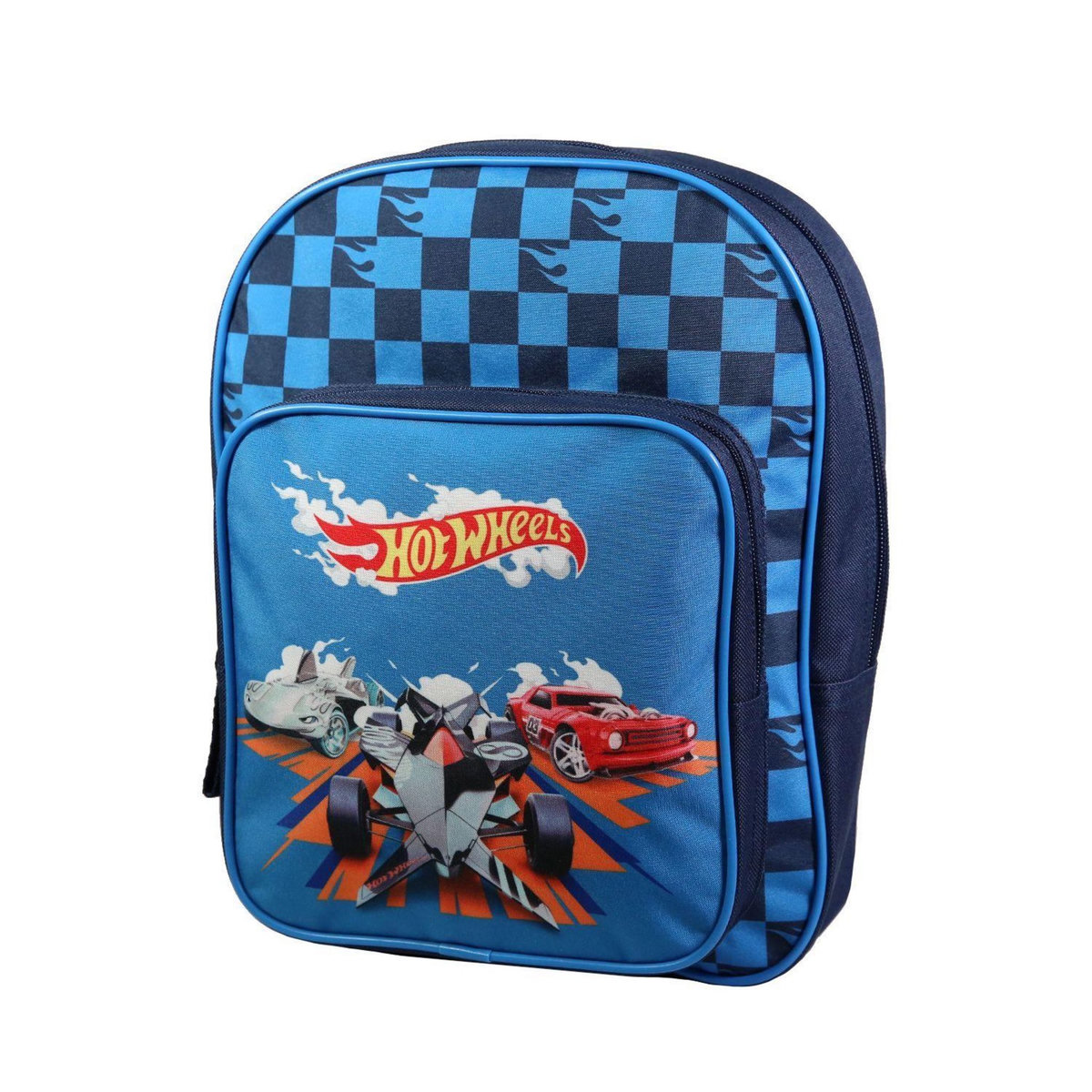 Bagtrotter BAGTROTTER Sac à dos 31 cm avec poche maternelle Hot Wheels Bleu