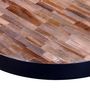 Voir la diapositive 5 : VIDAXL Table basse ronde Bois de teck recycle