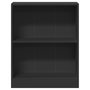 Voir la diapositive 5 : VIDAXL Bibliotheque Noir 60x24x76 cm Bois d'ingenierie