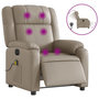 Voir la diapositive 2 : VIDAXL Fauteuil de massage inclinable electrique cappuccino similicuir
