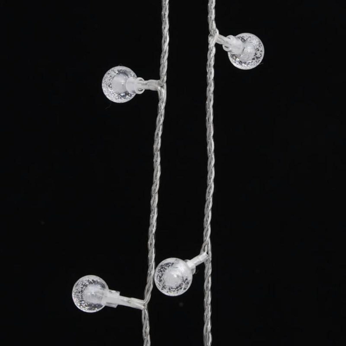 VIDAXL Guirlande lumineuse globe 40 m 400 LED blanc chaud 8 fonctions