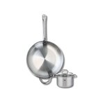 ELO Ensemble de 1 Poêle de cuisson 32 cm et 1 faitout 14 cm Elo Profi Citrin